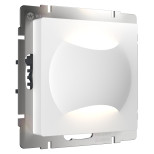 Подсветка светодиодная Werkel Moon W1154501 встраиваемая белая матовая 1 Вт 4000 K