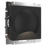 Подсветка светодиодная Werkel Moon W1154408 встраиваемая черная матовая 1 Вт 4000 K