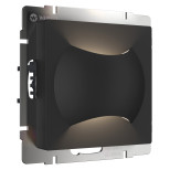 Подсветка светодиодная Werkel Moon W1154508 встраиваемая черная матовая 1 Вт 4000 K