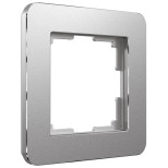 Рамка одноместная Werkel Platinum W0012606 алюминий