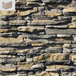 Изображение товара Угловой элемент White Hills Уорд Хилл 130-85 серый для фасадов и интерьера