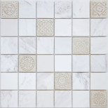 Мозаика из камня Leedo Ceramica Art Stone Art Dolomiti Bianco 300x300x8 мм