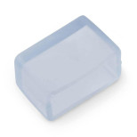 Зажим изолирующий заглушка для светодиодных лент Uniel UCW-N11 Clear 025 Polybag ULS-N11 Neon 24В 8x16 мм 25 шт