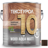 Средство для защиты древесины Текстурол Wood Aqua Matt 13923 Орех 2,5 л