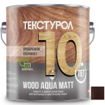 Средство для защиты древесины Текстурол Wood Aqua Matt 13920 Махагон 2,5 л
