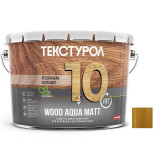 Средство для защиты древесины Текстурол Wood Aqua Matt 13916 Дуб 10 л