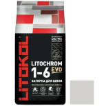 Затирка цементная для швов Litokol Litochrom 1-6 Evo LE.100 пепельно-белая 25 кг