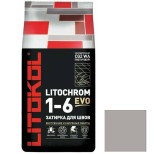 Затирка цементная для швов Litokol Litochrom 1-6 Evo LE.125 дымчатая серая 25 кг