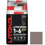 Затирка цементная для швов Litokol Litochrom 1-6 Evo LE.130 серая 25 кг