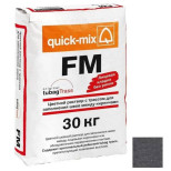 Затирка цементная для швов Quick-mix FM 72305 антрацитово-серый 30 кг