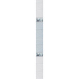 Стеновая панель ПВХ Novita Зимняя сказка добор 2700х250 мм