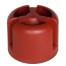 Колпак защитный для вентиляционной трубы Krovent Hupcap D110 красный