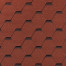 Черепица гибкая Roofshield C-S-11 Classic Стандарт Кирпично-красная с оттенением