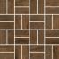 Мозаика из керамогранита Grasaro Italian Wood G-253/SR/m12 матовая 245x245 мм