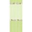 Стеновая панель ПВХ Кронапласт Unique Яблоневый цвет зелёный фоновая 2700х250 мм