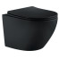 Унитаз подвесной Aquatek Европа AQ1901-MB безободковый черный матовый