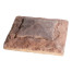 Плита накрывочная из искусственного камня KR Professional 85570 четырехскатная песочно-серая