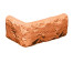 Угловой элемент Kamrock Античный кирпич 32382 красно-песочный