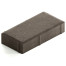 Брусчатка Steingot Лайт 40 из серого цемента с полным прокрасом прямоугольник темно-серая 200х100х40 мм