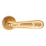 Ручка дверная Archie Genesis Alivio матовое золото/эмаль слоновая кость