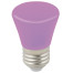 Лампа светодиодная Volpe Decor Color LED-D45-1W/PURPLE/E27/FR/С Bell фиолетовая матовая