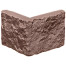 Угловой элемент Kamrock Карельское плато 03972 коричневый