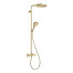 Система душевая Hansgrohe Raindance Select S Showerpipe 240 27633990 полированное золото
