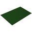 Плоский лист Grand Line 0,5 мм Velur X RAL 6005 зеленый мох с защитной пленкой резка