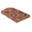 Плита накрывочная из искусственного камня White Hills 785-40 двухскатная коричнево-красная