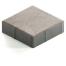 Тротуарная плитка Steingot Color Mix из серого цемента с частичным прокрасом квадрат светло-серая 200х200х60 мм