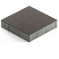 Тротуарная плитка Steingot Color Mix из серого цемента с частичным прокрасом квадрат темно-серая 300х300х60 мм