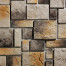Искусственный камень KR Professional Средневековая стена 03310 серо-песочный
