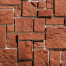 Искусственный камень KR Professional Средневековая стена 03390 красный