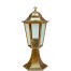 Светильник садово-парковый Feron 6104 на постамент E27 60 Вт черное золото