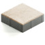 Тротуарная плитка Steingot Color Mix из белого цемента с частичным прокрасом квадрат белая 200х200х60 мм