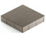 Тротуарная плитка Steingot Стандарт 60 из серого цемента с полным прокрасом квадрат серая 300х300х60 мм