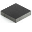 Тротуарная плитка Steingot Color Mix из серого цемента с частичным прокрасом квадрат черная 300х300х60 мм