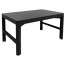 Стол пластиковый Keter Lyon smooth table 232300 с регулируемой высотой столешницы 1160x710x400-650 мм Графит