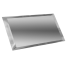 Зеркальная плитка ДСТ ПЗС1-02 прямоугольная с фацетом 10 мм серебряная 480х120 мм