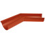 Угол желоба Aquasystem D150/100 мм внешний 135 градусов RR 29 красный 