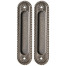 Ручка для раздвижных дверей Armadillo SH010/CL AS-9 античное серебро