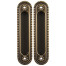 Ручка для раздвижных дверей Armadillo SH010/CL BB-17 коричневая бронза