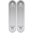 Ручка для раздвижных дверей Armadillo SH010/CL SILVER-925 серебро 925
