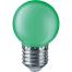 Лампа светодиодная декоративная Navigator 71828 NLL-G45-1-230-G-E27 1W зеленая
