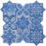 Мозаика из мрамора для пола Skalini Pantheon PNT-4 Blue