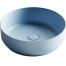 Раковина накладная Ceramicanova Element CN6022ML круглая голубая матовая 390х120 мм