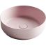 Раковина накладная Ceramicanova Element CN6022MP круглая розовая матовая 390х120 мм
