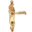 Ручка дверная Archie Genesis Rizo OL с фиксатором матовое золото