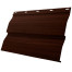 Сайдинг Grand Line Корабельная Доска Colority Print Elite Choco Wood TwinColor резка 0,45 мм