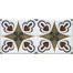Плитка керамическая Kerama Marazzi STG\B620\16000 Клемансо орнамент матовый 150х74 мм